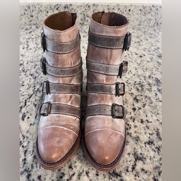 Freebird by Steven Shoes - Freebird Sloan Buckle Ankle Boots